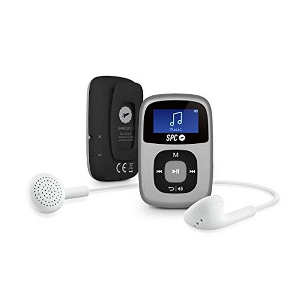 MP3 Player SPC Sparrow 8644S 4 GB Silver Clip - Image 2